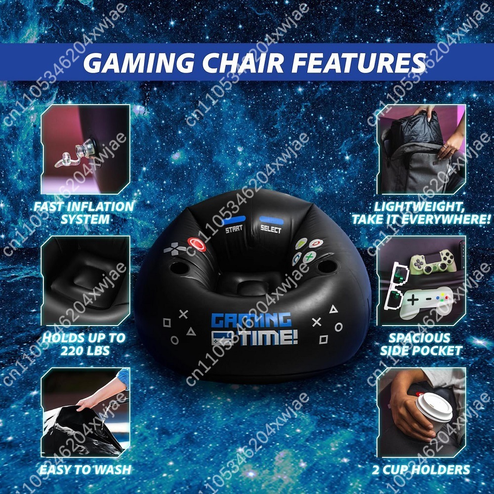 Inflatable Gaming Chair with C - đánh giá và giá Office Furniture Home