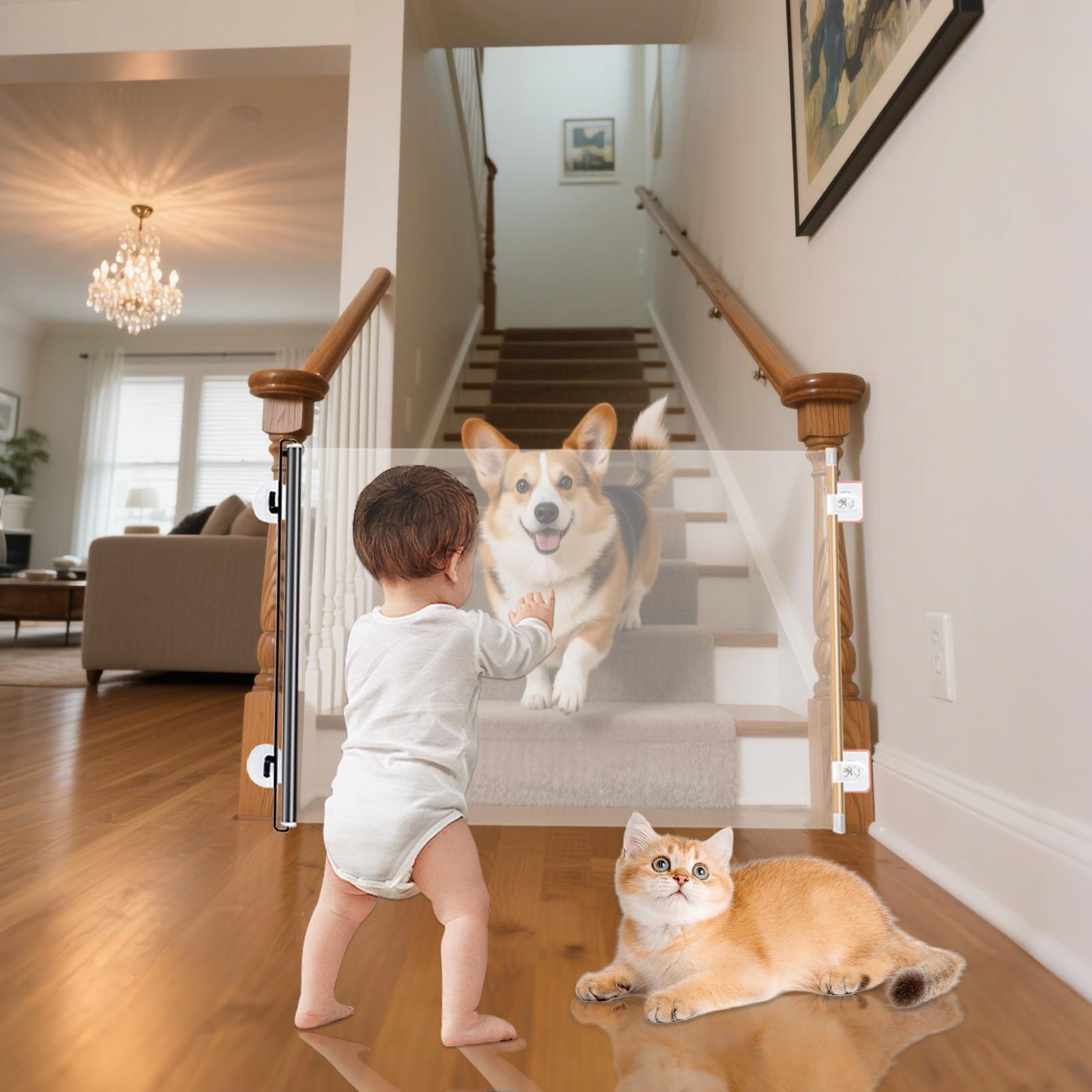 Pet Gate Retractable Portable  - đánh giá và giá Partition Screen Divider