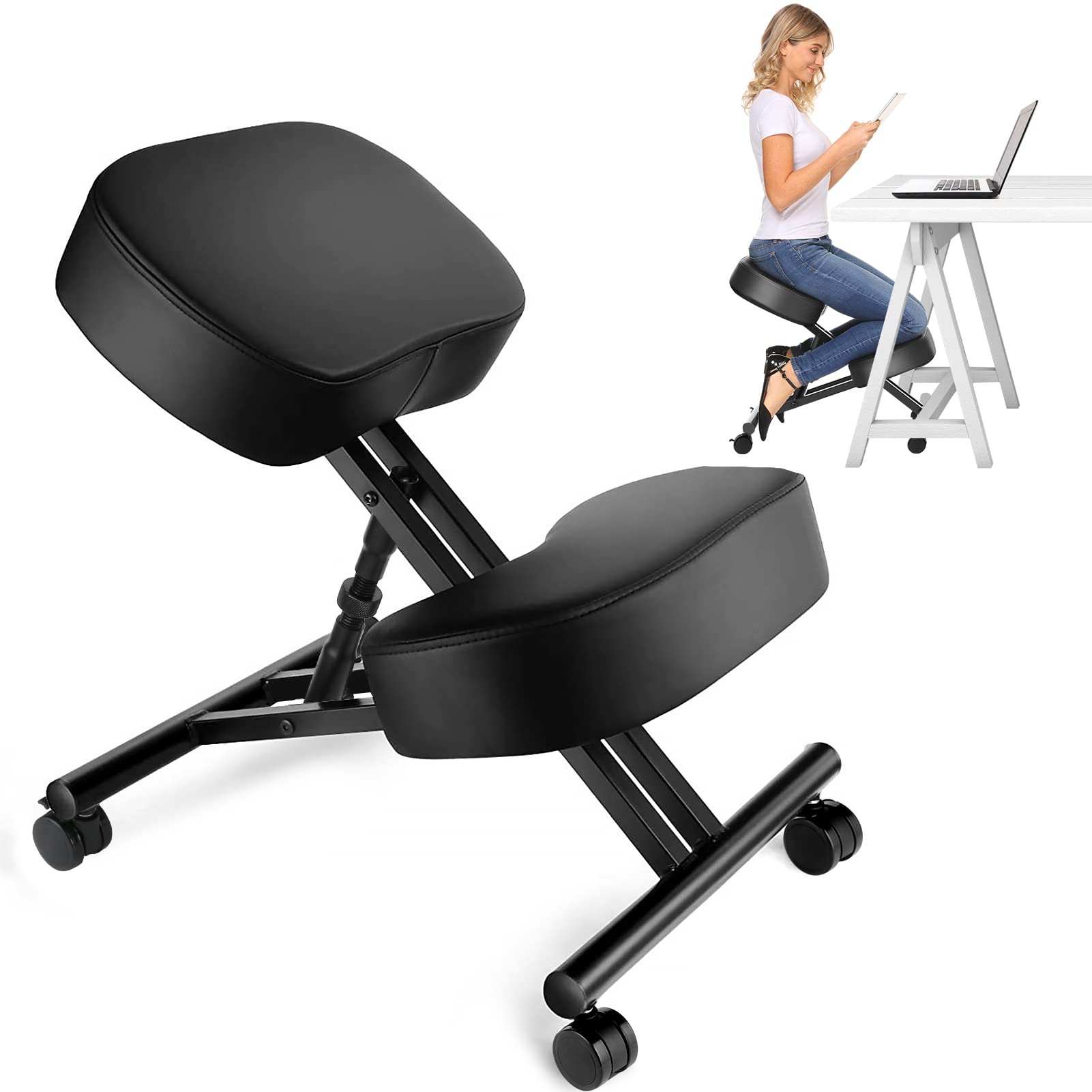 Kneeling Chair Ergonomic for O - đánh giá và giá Office Furniture Home