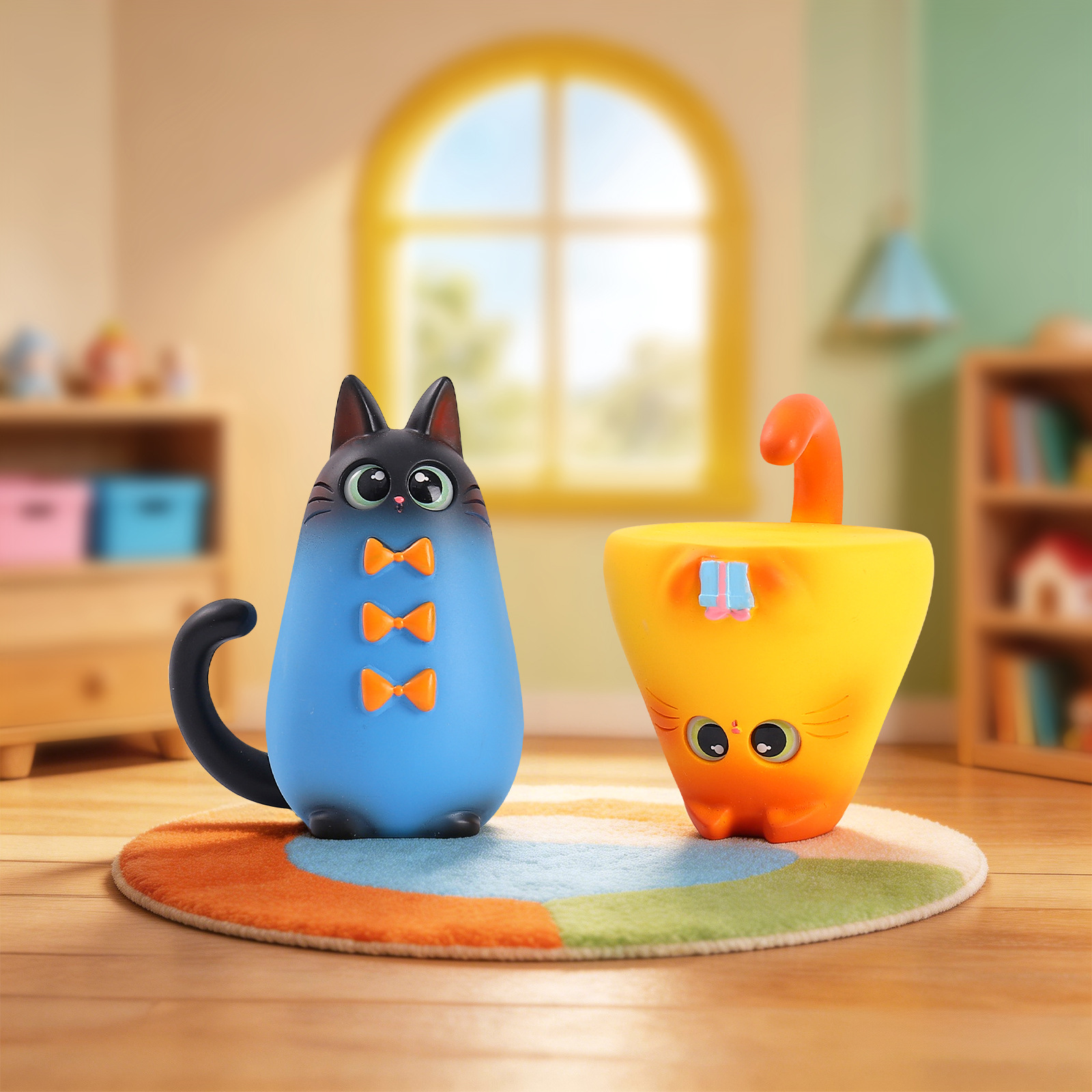 Blind Box Cat Figurine Resin C - đánh giá và giá Office Furniture Home