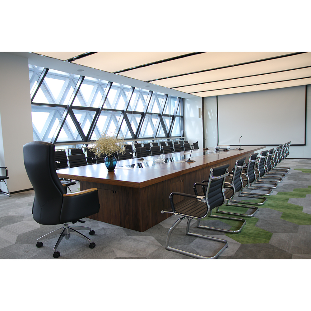 Modern Design Solid Wooden Con - đánh giá và giá Office Furniture Factory