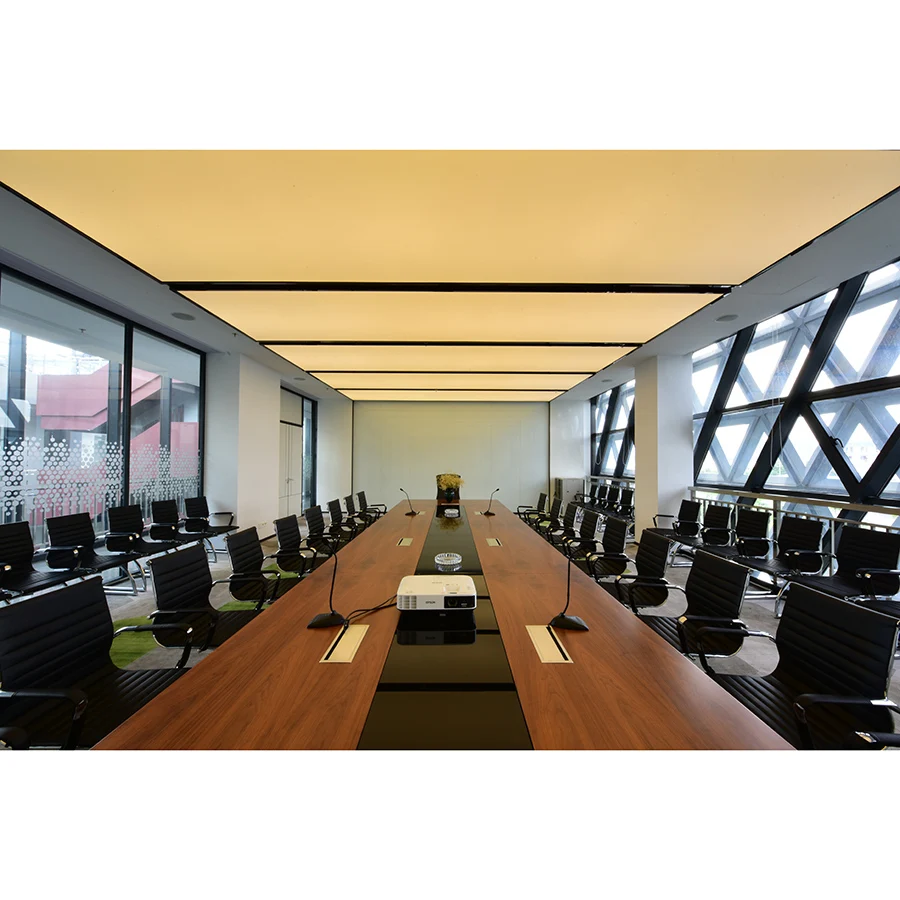 Modern Design Solid Wooden Con - đánh giá và giá Office Furniture Factory