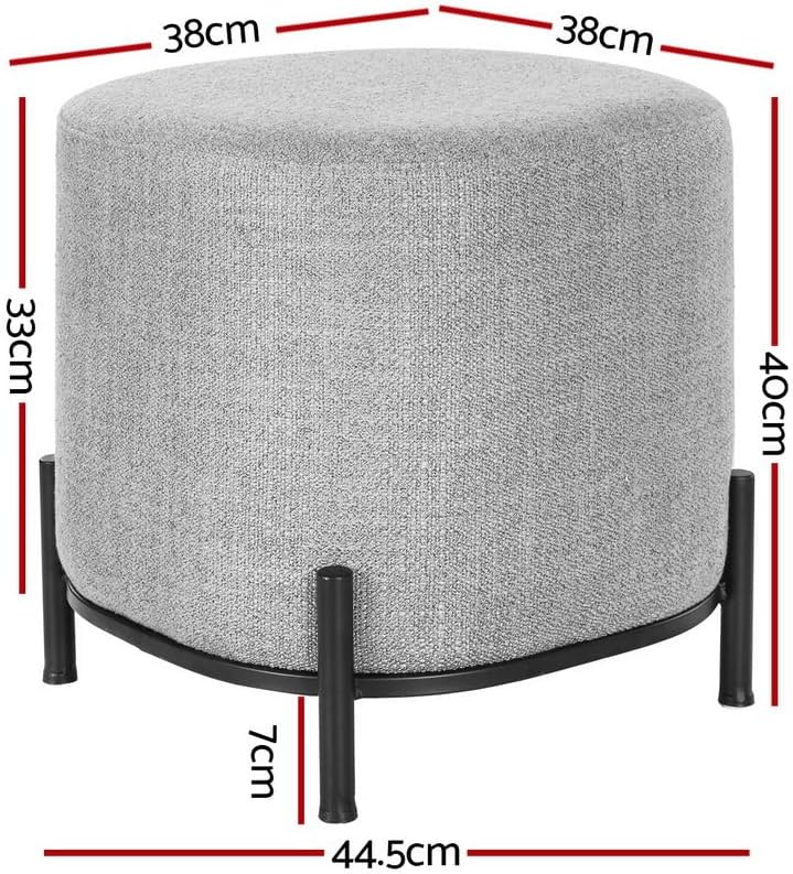 **/Ottoman, Round Footstool Lo - đánh giá và giá Office Furniture Home