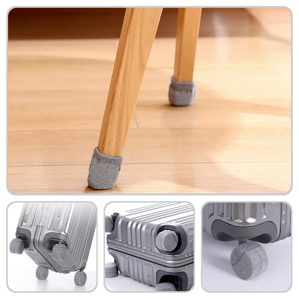 4Pcs Flexible Chair Leg Sleeve - đánh giá và giá Office Furniture Home