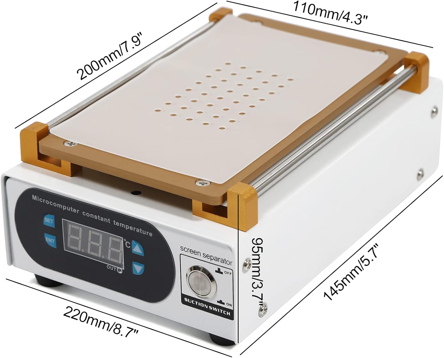 7 Inch LCD Screen Separator Ma - đánh giá và giá Partition Screen Divider