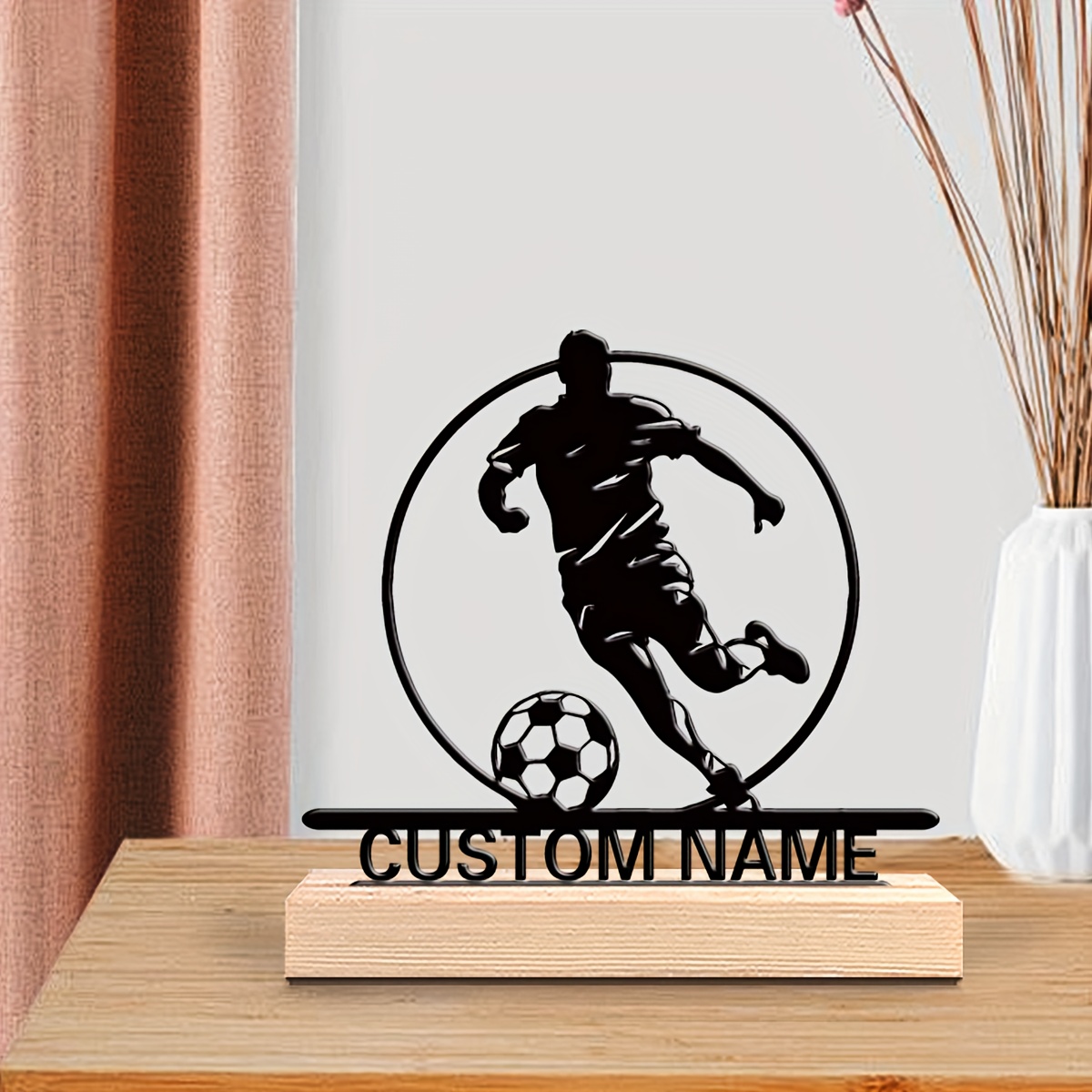 Custom Soccer Player Metal Sta - đánh giá và giá Office Furniture Home