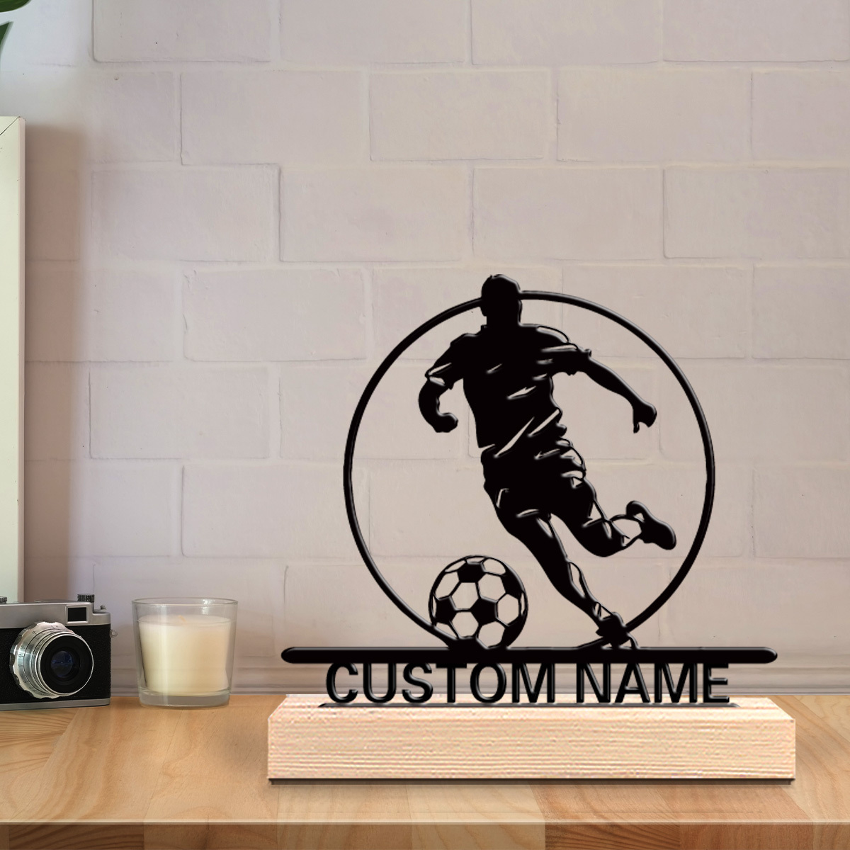 Custom Soccer Player Metal Sta - đánh giá và giá Office Furniture Home