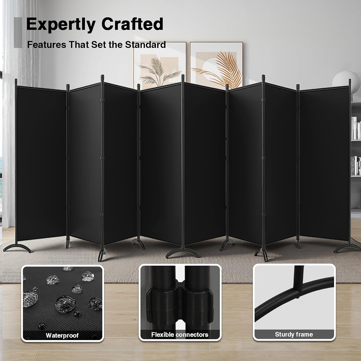 Room Divider-Folding Privacy S - đánh giá và giá Partition Screen Divider
