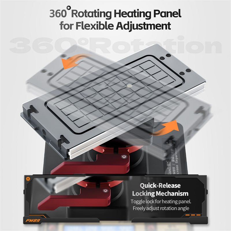 QianLi PM89 360° Rotating Heat - đánh giá và giá Partition Screen Divider