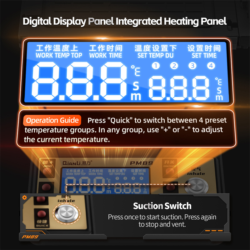 QianLi PM89 360° Rotating Heat - đánh giá và giá Partition Screen Divider