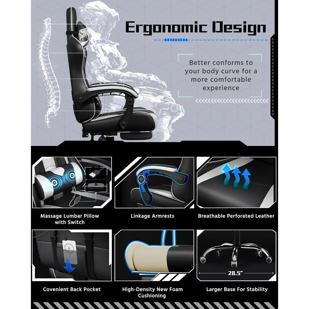 Customizable Ergonomic Gaming  - đánh giá và giá Office X Furniture