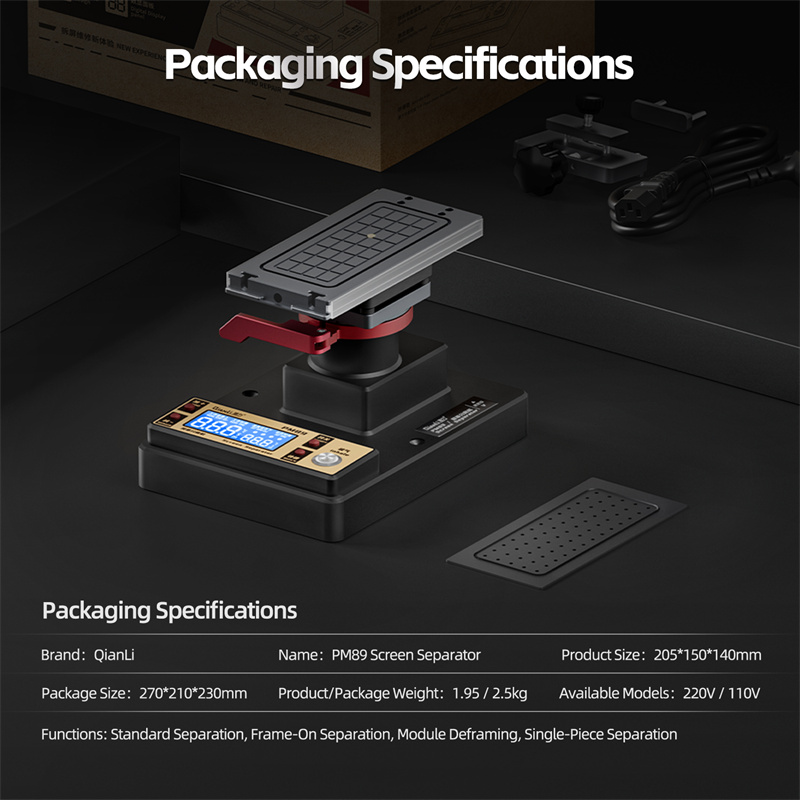 QIANLI PM89 LCD Screen Separat - đánh giá và giá Partition Screen Divider